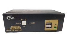 2 Port KVM Switch Dual Monitor HDMI 922HUA-1A -No Cables/accessories-see Pics picture