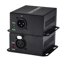 XLR Audio to Fiber Extender- Balanced Audio over Fiber 20Km for Studio Theaters picture