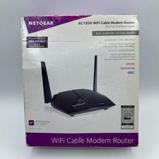 NETGEAR AC1200 WiFi Cable Modem Router Model C6220 802.11ac Dual Band Gigabit picture