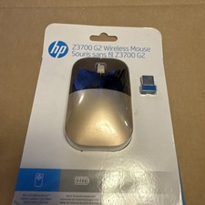 New Hp Z3700 G2 Gold Wireless Mouse For Windows/mac0S/Chrome(681RBAA#ABL)2022 picture