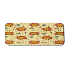 Ambesonne Floral Pattern Rectangle Non-Slip Mousepad, 31