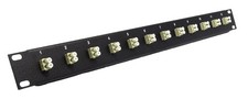 Ultra Spec Cables 12 Port LC Fiber Patch Panel Multimode (Loaded 1u) 19