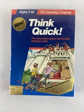 Think Quick Apple II + /llc/llgs. Unopened picture