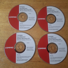 COMPAQ QUICKRESTORE SYSTEM RECOVERY DISC CD XP HOME SP1 picture