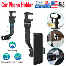 Car Rear View Mirror Phone Mount Holder for iPhone 13 12 11 XS Samsung S20 10 9 picture