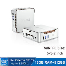 KAMRUI 4K Mini PC 16G RAM 512GB SSD Intel 11th Celeron N5105 WIFI BT5.2 GK3PRO picture