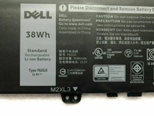 New Genuine F62G0 Battery For Inspiron 13 7000 2-in-1  5370 7370 7380Series RPJC picture