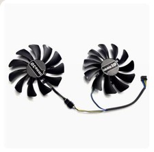 HAHF-Z Graphics Card Cooling Fan For INNO3D GTX1060 3GB X2 Black Gold God of War picture