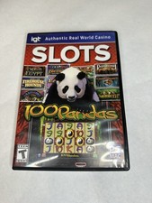 IGT Slots: 100 Pandas PC MAC DVD 20 themed casino machines win gambling game picture