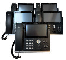 Yealink SIP-T48S 16 Line IP Phone (** LOT OF 5 PHONES **) picture