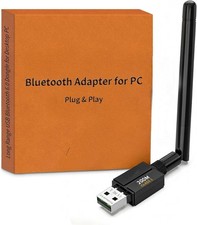 USB Bluetooth 6.0 Adapter for Desktop PC: Plug & Play 600FT Long Range Wireless picture