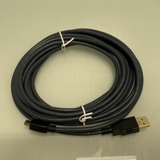 C2G Ultima USB 2.0 A  to USB Mini B, 5m Charcoal  Brand New picture