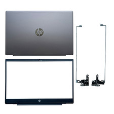 New LCD Back Cover L23879-001 & Frotn Bezel & Hinges For HP 15-CW 15-CS Laptop picture