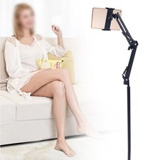Universal 360° Adjustable Tablet Holder Floor Stand Clamp for 4-17cm Phone iPad picture