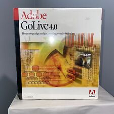 Adobe GoLive 4.0 (Retail) for Mac w/Serial Number Brand New picture