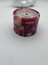 TDK CD-R 50 PACK NEW 52X 80 MIN 700MB picture