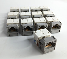 13 AVAYA / CommScope SYSTIMAX MGS300-23GB1 Dark Gray GigaSPEED XL Cat6 Jacks picture
