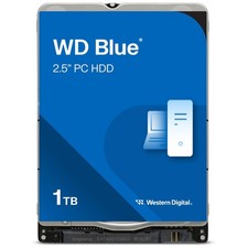 WD Blue 1TB Mobile Hard Disk Drive - 5400 RPM SATA 6 Gb/s 128MB Cache 2.5 Inch - picture