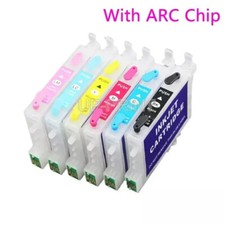 Refillable ink cartridge For Stylus Photo R200 R220 R300 R300M R320 R340 (6PK) picture