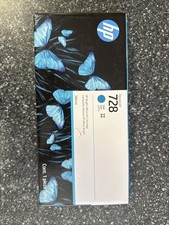 Genuine HP 728 300ml Cyan Ink Cartridge F9K17A DesignJet T730 T830 MFP 2027 picture
