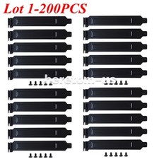 Lot 1-200PCS PC Case Blanking Plate Computer Chassis Block PCI Slot Cover picture