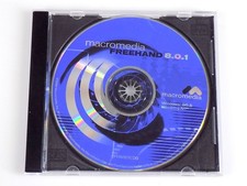 Genuine Adobe Macromedia FreeHand 8.0.1 Graphics CD-ROM for Windows 95 MEDIA KIT picture