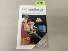 CompuServe IntroPak Introductory Subscription Information Service Vintage picture