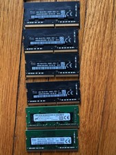 24GB (6 x 4 GB) various brands 1Rx16 DDR4 2666 SODIMM 260-Pin Laptop RAM picture
