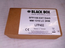 Black Box LFP402 SFP/155 EXT 1310nm Fast Ethernet Tranceiver (091125) picture