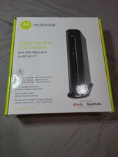 Motorola MG7315 8x4 343 Mbps Modem Plus N450 Wi-Fi Router - NEW & SEALED picture