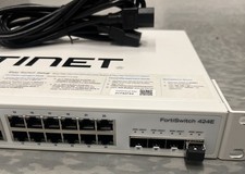 Fortinet FortiSwitch FS-424E Layer 2/3 Network Switch 24xGE SFP Rack Mount picture