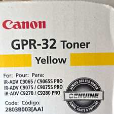 Canon GPR-32 Yellow Genuine/Original Laser Toner Cartridge MPN 2803B003[AA1] picture