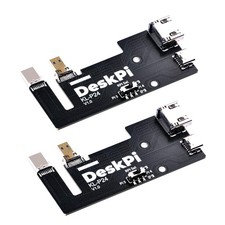Micro HDMI To HDMI Adapter Board For Raspberry Pi 5 Pi 4B RackMate 1U SBC picture