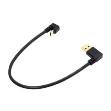 Chenyang 5Gbps USB3.0 Type-A to USB-C Power Data Cable Opposite U Shape Back picture