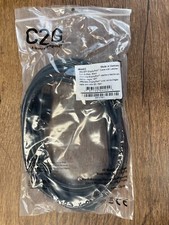 C2G 4K  DisplayPort Cable w/latches, 10ft, Male to Male, Black (54402) picture