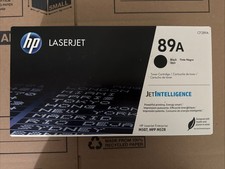 HP 89A Black Toner Cartridge CF289A Genuine LaserJet Enterprise M507 M528 picture