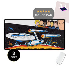 Star Trek TOS Mouse Pad, Gaming Desk Mat I Original Series Animated Cartoon  picture