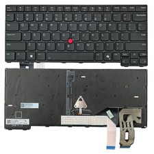 Genuine L14 Gen 5 Gen 6 Gen 7 US Backlit Keyboard for Lenovo ThinkPad 5N21M38296 picture