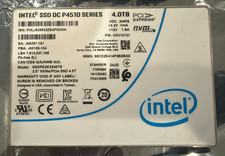 New Intel SSD DC P4510 4TB U.2 NVMe SSDPE2KX040T8 (Pull from New System 0 Hour) picture