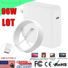 LOT OF 96W USB C Charger For Apple MacBook Pro 14 15