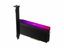 Vantec ARGB LED M.2 NVMe PCIe X4 Adapter Card, UGT-M2PC12-RGB  picture