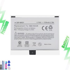 1530mAh BNRB454261 BNRB1530 Battery Barnes & Noble Nook Classic BNRV100 BNRZ100 picture