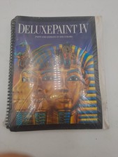 Vintage DeluxePaint IV Amiga Electronic Arts 380405 Sealed Software w Disks picture