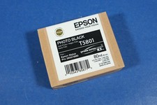 Genuine Epson Photo Black T5801 Ink For Stylus Pro 3800/3880 Exp. 06/2013 NOS picture