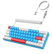 ZIYOU LANG RK-T8 Wired Mechanical Gaming Keyboard RGB LED Backlit Blue Switch picture