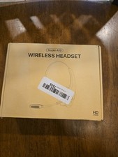 A19 Bluetooth Wireless Single-Ear Headset w/ Boom Mic, Black, Headband On-Ear picture