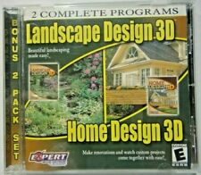 Activision Landscape Design 3D Home Design 3D (Cd-Rom -2001) 2 Programs picture