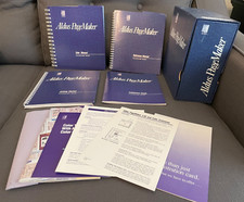 Vintage Aldus PageMaker 3.0 For Apple Macintosh-Manuals Only-No Disks 1987 picture