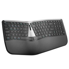 Nulea RT07B Wireless Ergonomic Keyboard: Split Keyboard, Wrist Rest, Bluetooth picture