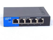 Linksys LGS105V2 5-Port GIGABIT SWITCH, 1000Mbps, NO POWER ADAPTER, Pre-Owned picture